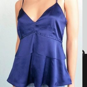 Cobalt Blue Banana Republic Tank